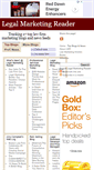Mobile Screenshot of legalmarketingreader.com